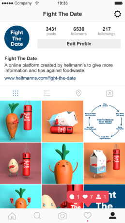 Fight the Date Instagram